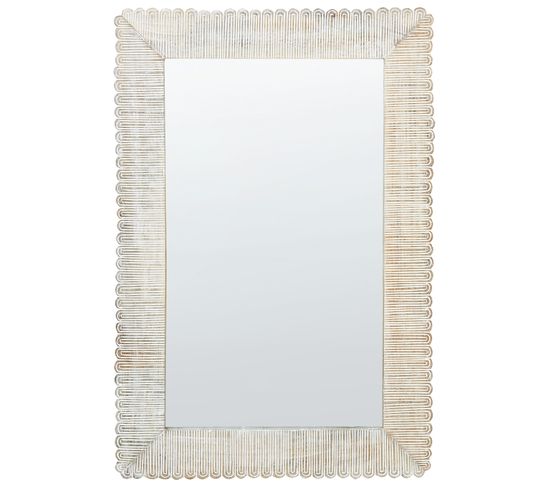 Miroir 63 X 94 Cm Blanc Cassé Baugy