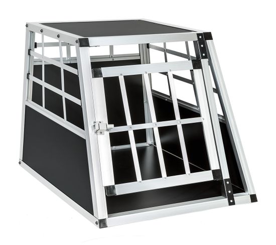 Cage De Transport Pour Chien Simple Dos Droit - 54 X 69 X 50 Cm