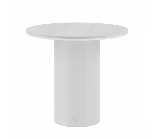 Lampe De Table LED H18cm Fungo Blanc