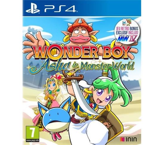 Wonderboy Asha In Monster World Jeu PS4