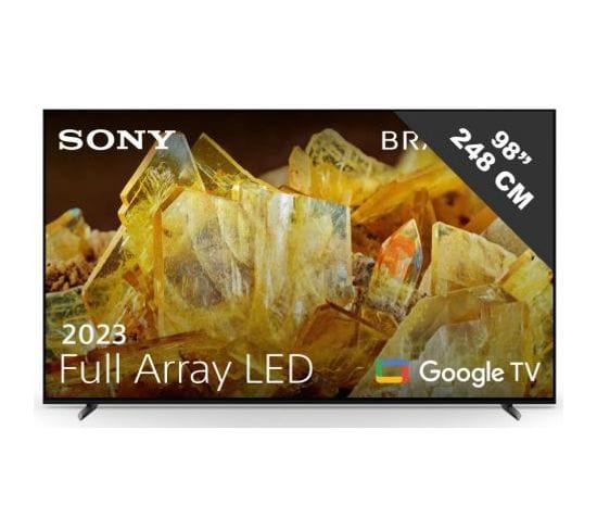 TV LED  Bravia Xr Xr 98x90l 248 Cm 4k Hdr Smart TV Noir