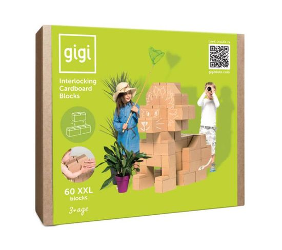 Gigi - 60 Blocs De Construction Xl