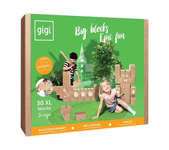Gigi - 30 Briques En Carton M