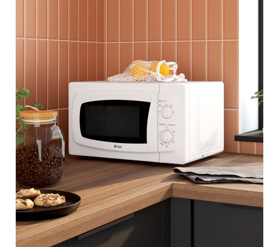 Four Micro-Ondes Mono Aya Mo-22 Al Blanc - Micro-Ondes But