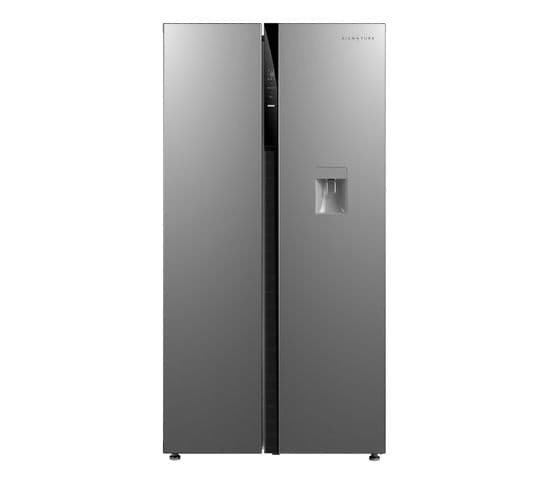 Réfrigérateur américain SIGNATURE SBS550XAQUA_ 553L Inox