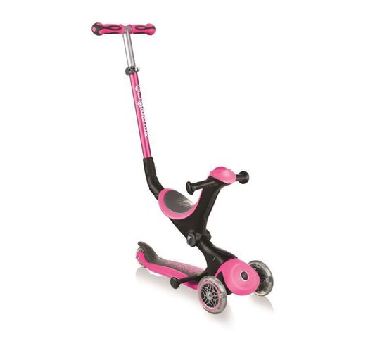 Trottinette Convertible Go Up Deluxe Rose