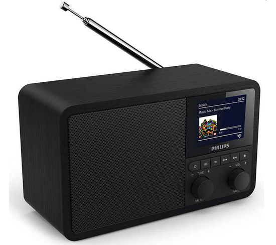 Radio Portable Numérique Noir - Tapr802/12
