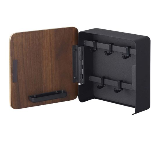 Boîte à Clés Magnétique Rin Key Box Noir Et Marron
