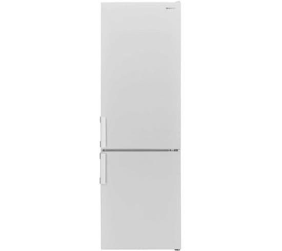 Réfrigérateur Combiné 54cm 268l F no frost Blanc - Sjbb04ntxwf