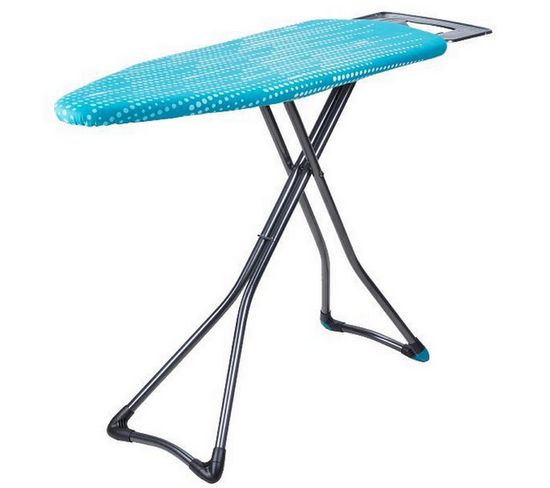 Table À Repasser 122x43cm Bleu - Hh40709105m