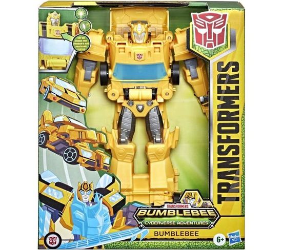 Transformers - Bumblebee Cyberverse Adventures Dinobots Unite Roll N' Change - Figurine Bumblebee