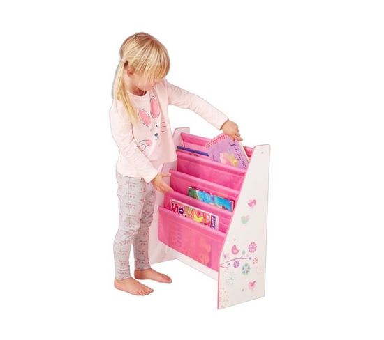 Bibliotheque Enfant Rose Fille Hellohome
