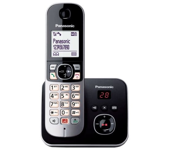Téléphone sans fil répondeur PANASONIC  KX-TG6861FRB
