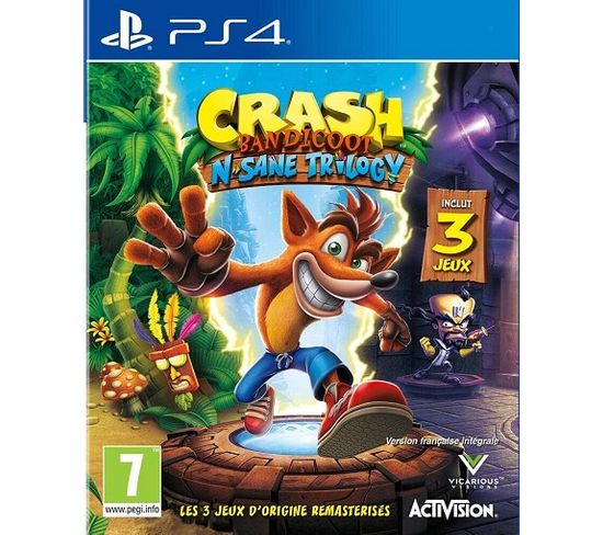 Crash Bandicoot N.sane Trilogy PS4