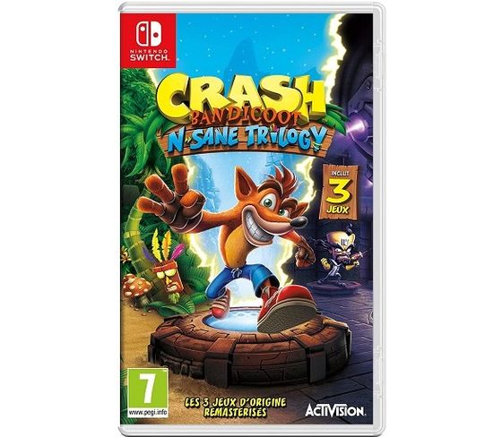 Crash Bandicoot N.sane Trilogy Switch