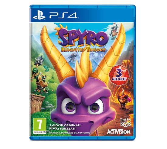 Jeu Vidéo Playstation 4 Spyro Reignited Trilogy, Playstation 4