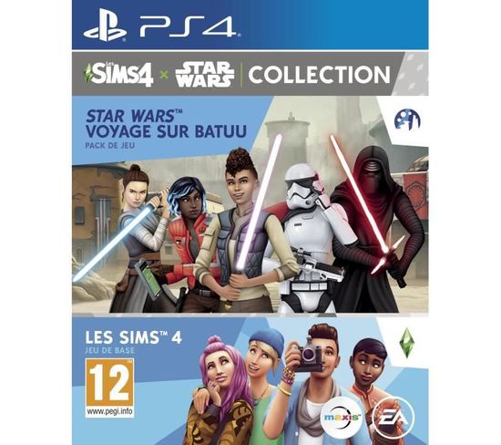 Sims 4 Jeu PS4 + Star Wars Voyage Sur Batuu Extension PS4