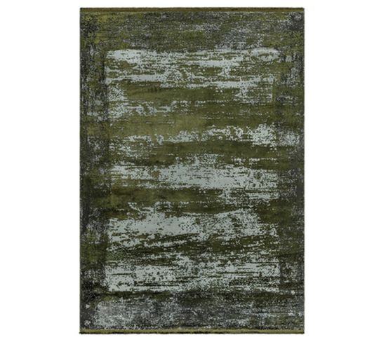 Tapis De Salon Altera En Acrylique - Vert Émeraude - 160x230 Cm