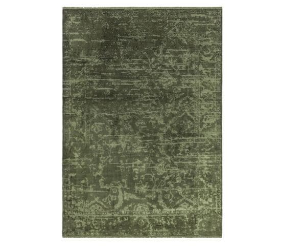 Tapis Moderne Raya En Polyester - Vert Chèvrefeuille - 120x170 Cm