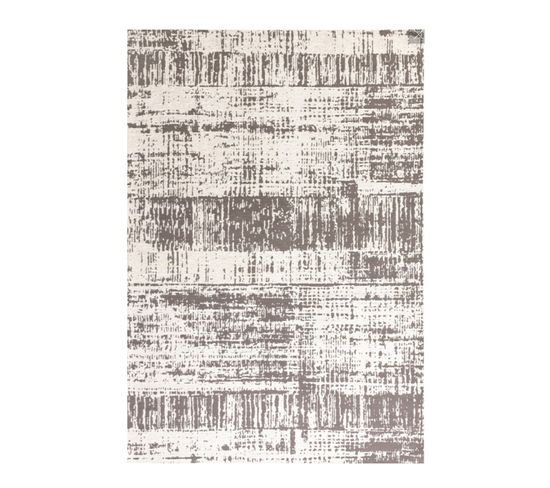 Tapis De Salon Baus En Polyester - Blanc - 160x230 Cm
