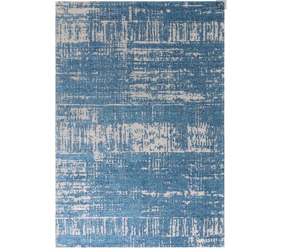 Tapis De Salon Baus En Polyester - Bleu - 200x290 Cm