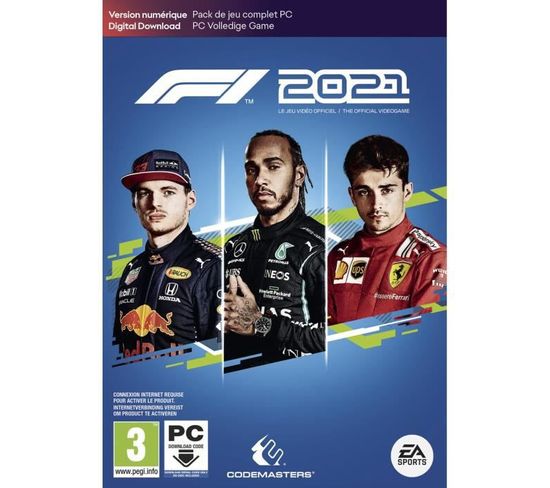 F1 2021 Jeu PC (code Dans La Boîte)