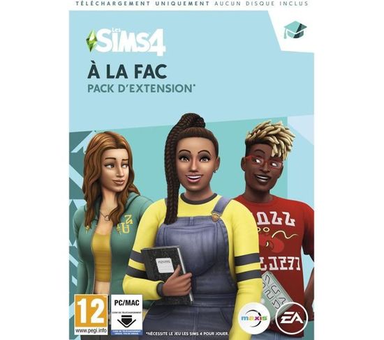 Les Sims 4 - A La Fac - Pack D'extension - Jeu PC A Télécharger