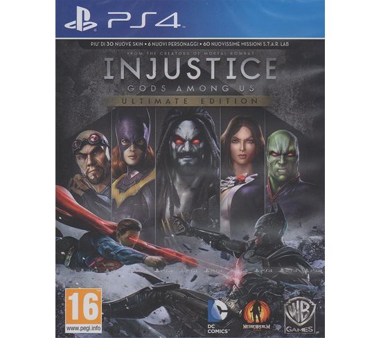 Jeu Vidéo Playstation 4 Injustice: Gods Among Us - Ultimate Edition, PS4
