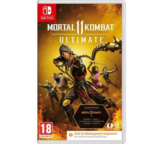 Mortal Kombat 11 Ultimate (code Dans La Boîte) Jeu Switch