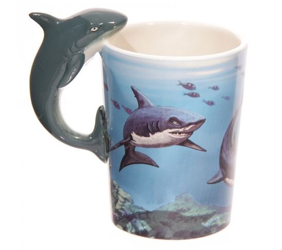 Mug Requin Monde Sous-marin Par Lisa Parker