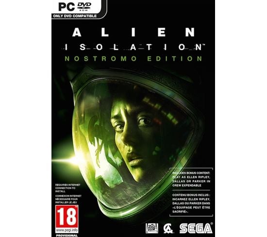 Jeu Vidéo PC Alien: Isolation Nostromo Edition