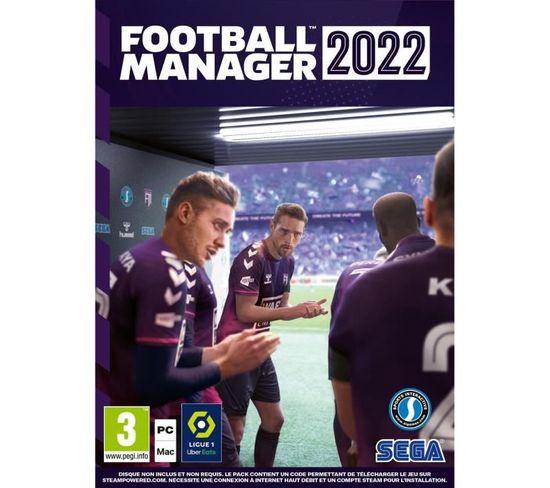 Football Manager 2022 Jeu PC (code Dans La Boite)