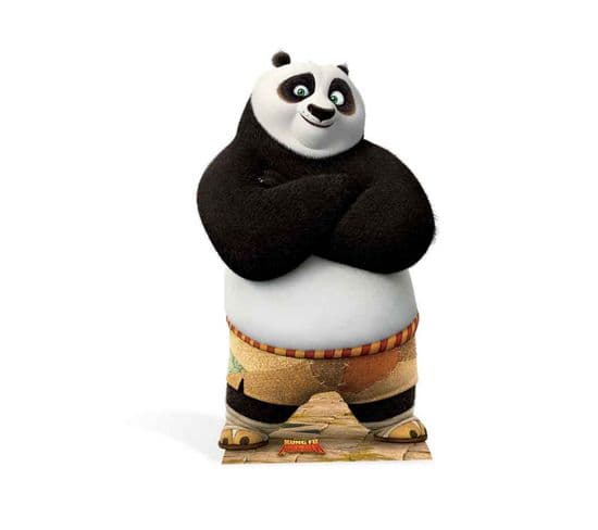 Figurine En Carton Kung Fu Panda - Po Ping H 156 Cm
