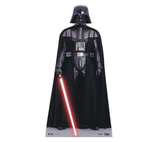 Figurine En Carton Darth Vader (mini Format) - Haut 95 Cm