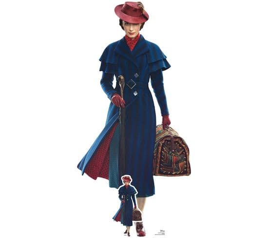Figurine En Carton Mary Poppins Le Retour De Mary Poppins Disney H 187 Cm