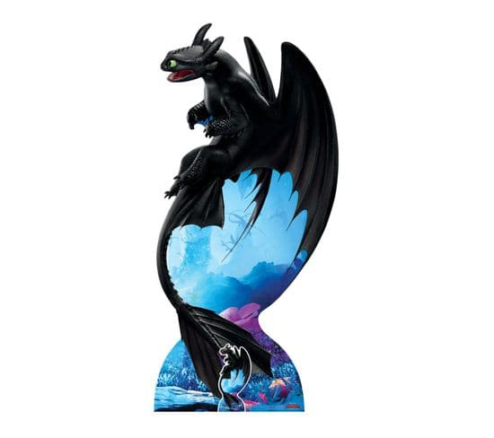 Figurine En Carton Krokmou Dragon 3 Hauteur 194 Cm