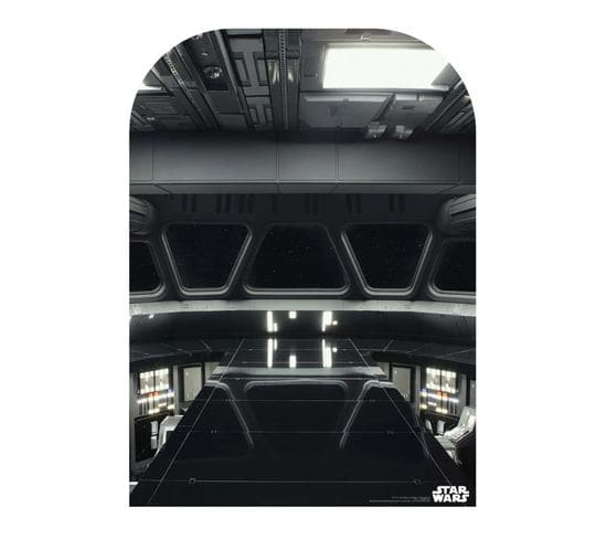 Figurine En Carton Backdrop Star Wars Décor Le Pont Du Star Destroyer Haut 130 Cm