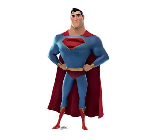 Figurine En Carton Superman Dc League - Krypto Et Les Super-animaux - Haut 180 Cm