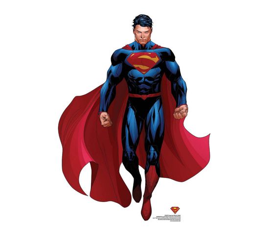 Figurine En Carton - Superman - Haut 92 Cm