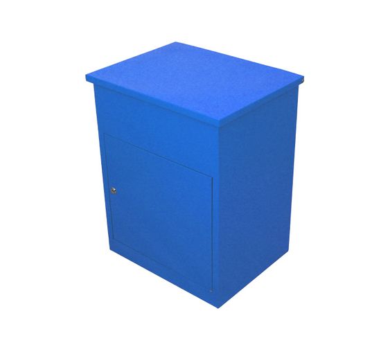 Boîte à Parcels Bleue