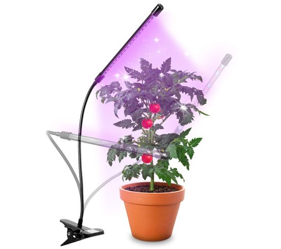 Glc12 Lampe De Croissance Horticole à Pince 20w - LED - Lumière De Culture Pour Plantes