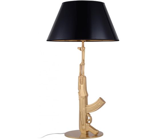 Lampe Gun Kalashnikov Ak47 Doré