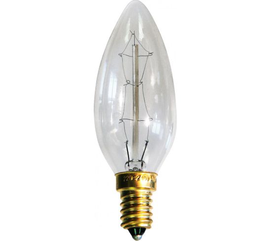 Ampoule Edison Oval à Filaments Transparent