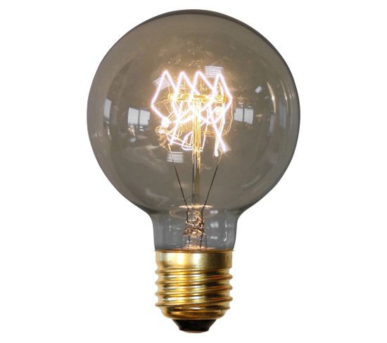 Ampoule Edison Globe à Filaments Transparent
