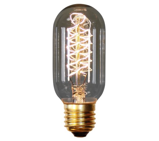 Ampoule Edison Valve à Filaments - 14cm Transparent