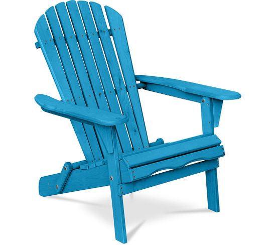 Chaise De Jardin Adirondack - Bois Turquoise