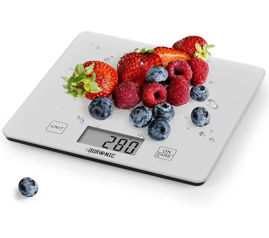 Ks1080 Balance De Cuisine - Capacité De 10 Kg - Large Affichage Digital - 2 Touches