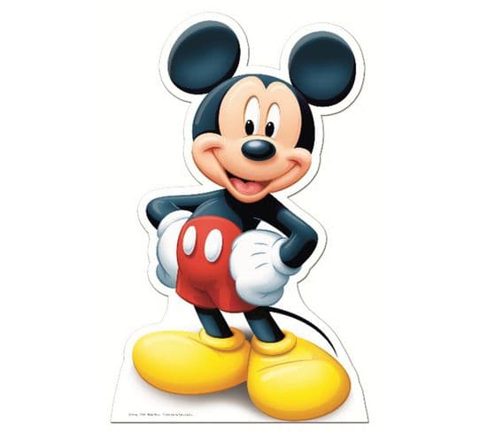 Figurine En Carton Mickey Mouse Disney Hauteur 100 Cm