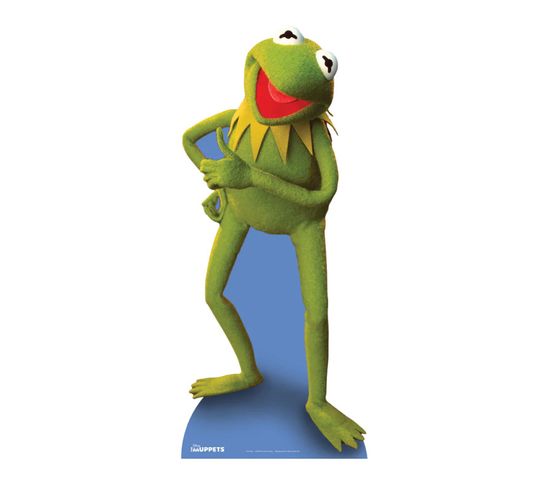 Figurine En Carton Kermit La Grenouille Muppet Show Hauteur 133 Cm