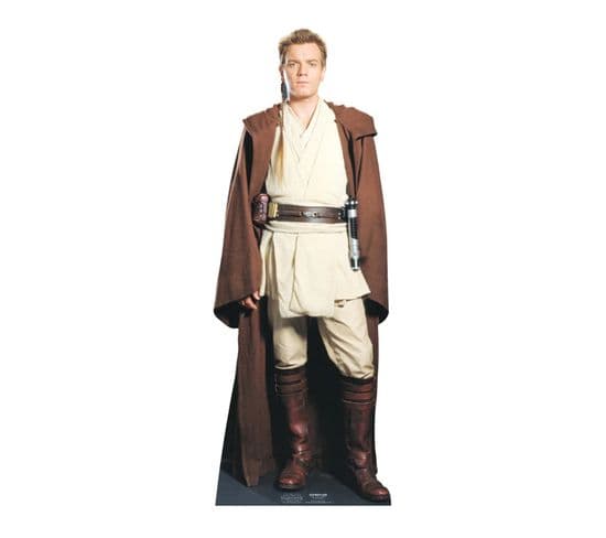 Figurine En Carton Obi Wan Kenobi Star Wars Hauteur 176 Cm